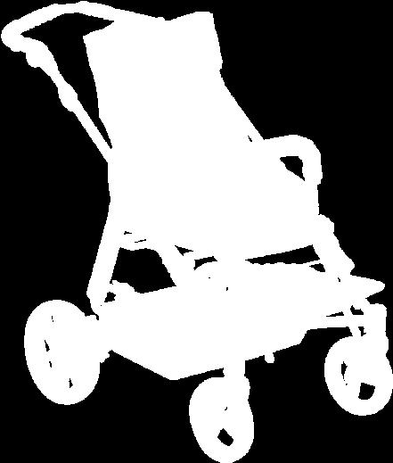 Brems 9. «Clip-and-go» anordning for bærebag/barneseteadapter 10. Bremsepedal 11. Forhjul 12. Kurv 13.