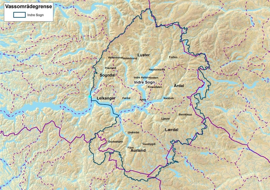 Framlegg frå vertskommune Aurland Prosjektplan for Vassområde Indre