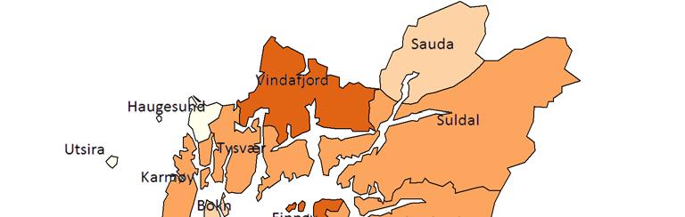 Sjølv om talet jordbruksføretak har gått ned frå 2010, har Rogland om lag same del av jordbruksproduksjonen som i 2010.