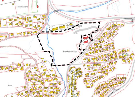 Beø naboe og høingsinstanse e også vaslet med egne bev 3.2.203 og 22.6.206. Vasel om utvidelse av planomåde Øve bakkefelt gbn.: 2/73 m.