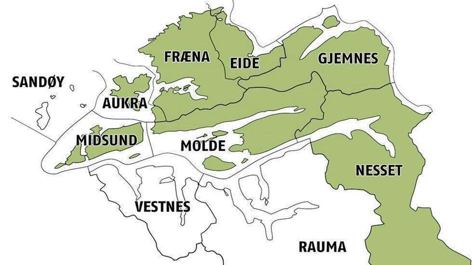 Anbefaling fra Telemarksforskning «Vi anbefaler at en framtidig kommunestruktur i Molderegionen som