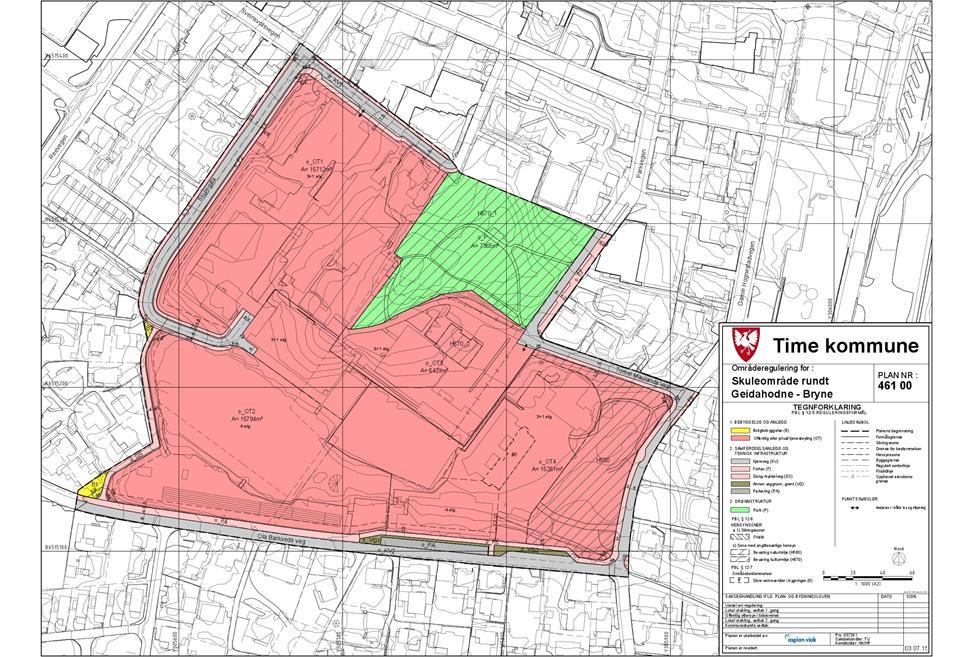 Områdeplan for skuleområde rundt Geitahodne - planbeskrivelse 24 6 BESKRIVELSE AV PLANFORSLAGET 6.