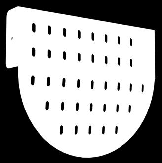 TILLUFTSGAVEL VT Gaveln monteras enkelt mot VT panelen med 2 skruvar. FRÅNLUFTSGAVEL VT Gaveln monteras enkelt mot VT panelen med 2 skruvar. Artikkelnr. Art. Benämning Artikkel Ant.