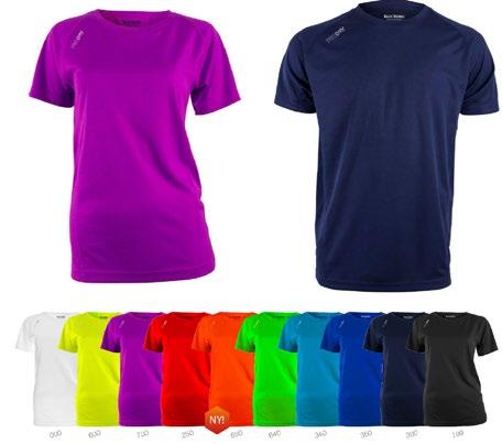 PROFILBEKLEDNING CRAFT LØPESKJORTER 401430 PRIME TEE DAME 401341 PRIME TEE HERRE Myk og behagelig t-shirt for all trening. I polyester single jersey. Komfortabel passform. Optimal fukttransport.