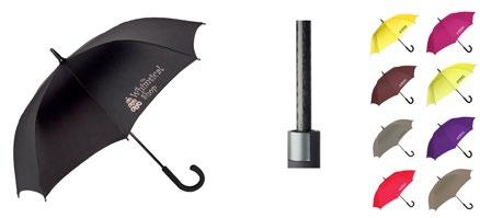 : Kr. 59,- 520 stk.: Kr. 53,- 601311 PARAPLY KARBON Karbon er en av våre beste paraplyer. Stormsikker med buet håndtak i soft touch. Automatisk åpning. Glassfiber spiler og karbon stang.