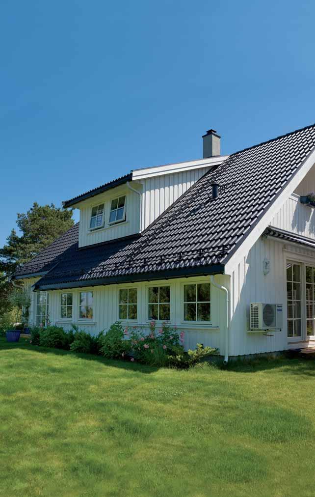 TAKPAKKE ZANDA PROTECTOR Svart Dette er et prisestimat for et tilsvarende hus som det som vises på bildet, med 150 m 2 takfl ate.