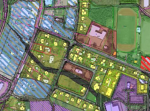 2 av 3 Søknaden Fig 2 Oversiktskart reguleringsplan Nordkjosbotn sentrum Fig 2 viser reguleringsplan Nordkjosbotn sentrum.