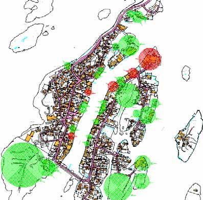 Problemstillinger Reguleringsplan fra 1962 Nedlegging av fiskebruk Press utenfra 200 busser om dagen i sommersesong Uheldige planløsninger