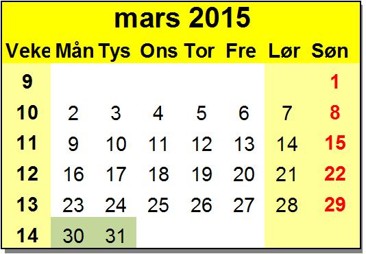 Kurs-/planlegging kommune 32 4 5 6 7 8 9 10 37 8 9 10 11 12 13 14 33 11 12 13 14 15 16 17 38 15 16 17 18 19