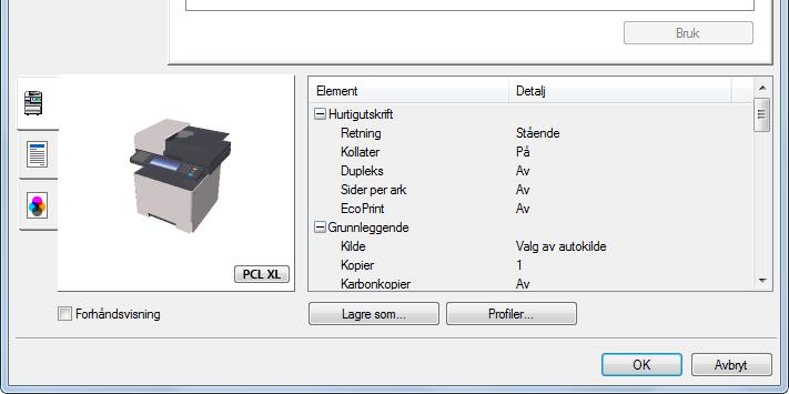 Utskrift fra PC > Utskrift fra PC Utskrift fra PC Dette avsnittet beskriver utskriftsmetoden ved hjelp av Printing System Driver.