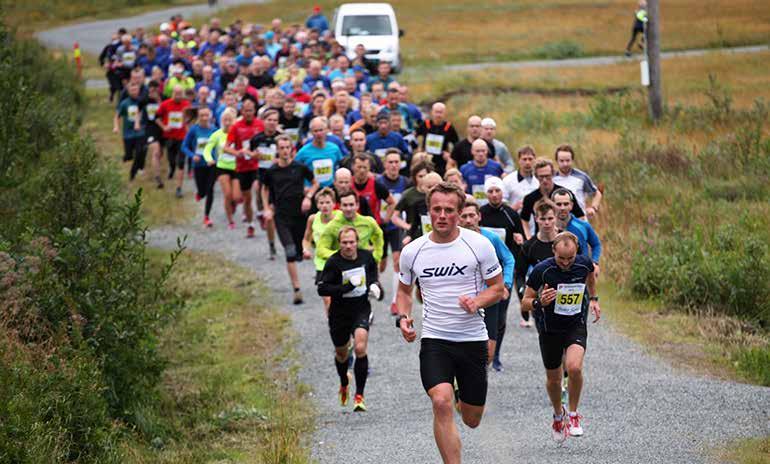 Løp nr. 11 Øya på langs 5 km 11 km / 5 km : 11 km / 5 km Torsdag 8. juni kl 19.