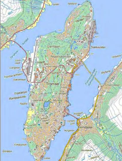 Ta opp til ski/turløypa, og følg den hele veien til mål Drikkestasjoner: Skibrua (ca. 5 km) Langnesvegen (ca. 8 km) r: UNDERVEIS PASSERER DU: Hamna (ca. 2 km) Vanntårnet (ca. 2,9 km) Hoppbakken (ca.