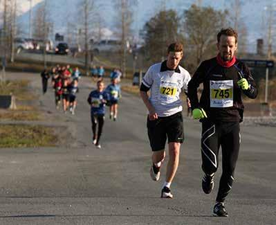 Løp nr. 5 + 12 K1-Flyplassen 3 km : 3 km K1 - Flyplassen Tirsdag 25.