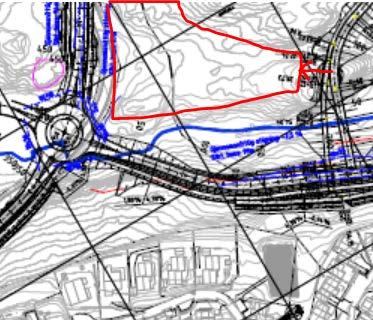 Delutredning - Valg av løsning for Nordre Tverrveg 26 Innfartsparkering for 450 biler på ca.12 daa kan etableres ved krysset Åsveien X Nordre Tverrvei med atkomst fra denne.