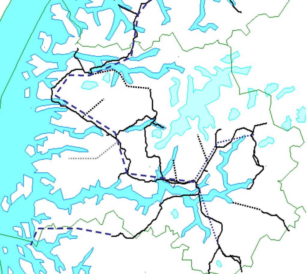 tørrår. Dette vil legge hinder for ei utvikling av regionen, både som kraftprodusent, og for større industriutvikling. Statnett, Istad 3 og SFE Nett informerte NVE (01.04.