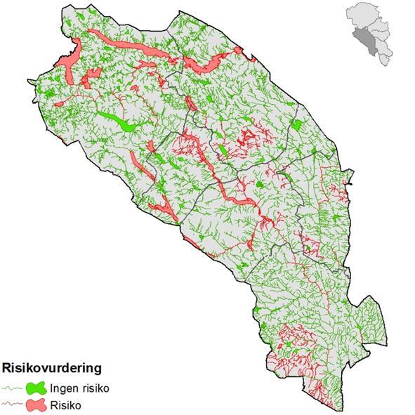 4.1.3 Vassdragsforvaltning forurensning Vanndirektivet kommunenes bidrag til gjennomføring lokalt/regionalt Alt norsk vann skal som hovedregel ha minimum god økologisk og kjemisk tilstand vurdert ut