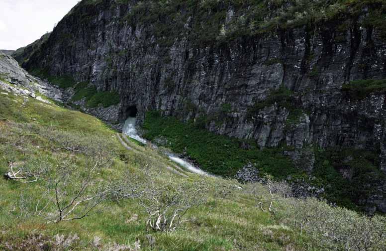 UTBYGGINGSPLANANE Ein fjerdedel av nedbørsfeltet i Øystesevassdraget er planlagt overført frå Vossadalsvatnet til Svartavatnet.