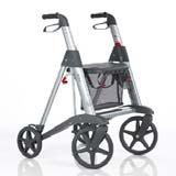 Forflytning - ganghjelpemidler 177947 Rollator Gemino 20S b55 h65-77 sh48 sml hjul massiv