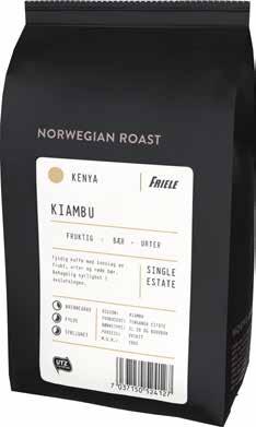 Norwegian Roastserien omfatter spennende kaffetyper fra flere kontinenter, og er kaffe av svært høy kvalitet.