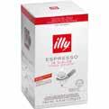 ILLY - PUTER 125 G Ferdige porsjonsputer for anvendelse i såkalte pute- eller pods-maskiner Varenr 090943 EPD-nr 4674024 18 stk puter per boks 12 bokser per kartong ILLY - MALT 250 G Bokser med malt