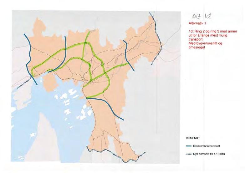 forholde seg til for trafikantene og høye investerings- og driftskostnader for bomsystemet - Bomsnitt ligger svært tett - Gir noe uheldig kjøremønster, E18