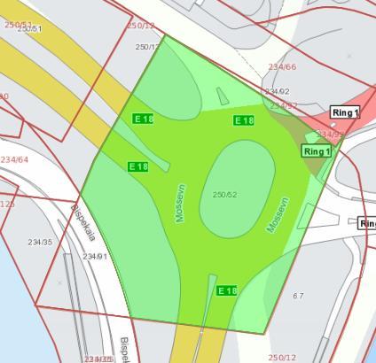 Tomteområdet er sammensatt av de to eiendomsparsellene 234/91 og 250/52. Den gjeldende reguleringen for området og B7 spesifikt omtales i reguleringsplan S-4099, vedtatt 15.06.2004.