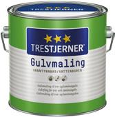 kr 248,- TRESTJERNER GULVMALING 25% TreStjerner Gulvmaling er en vannbasert polyretanmaling