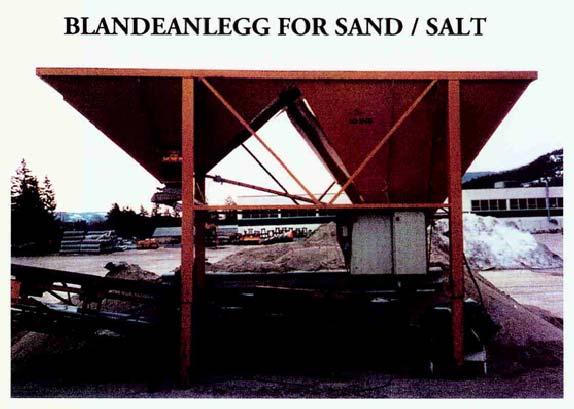 Saltblandet sand Minst mulig salt Regneeksempel