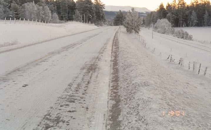 Generell effekt: Tørr sand Kort tid etter