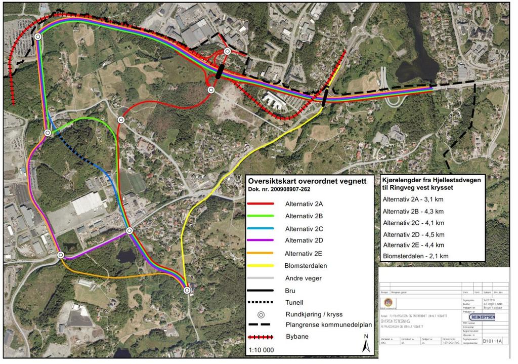 næringsområdet Kokstad). Hvordan trafikken så skal ledes videre ut på hovedveisystemet (blant annet Flyplassveien), er ikke avklart i dette planforslaget. Det er kommunedelplan for Liland m.