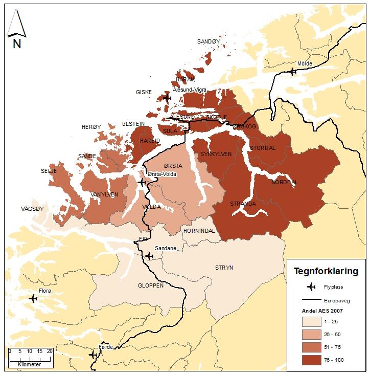 Ruten Ålesund-Oslo var en monopolrute frem til Norwegian kom inn på ruten i 2009. I 2009 hadde Norwegian 42 prosent markedsandel.