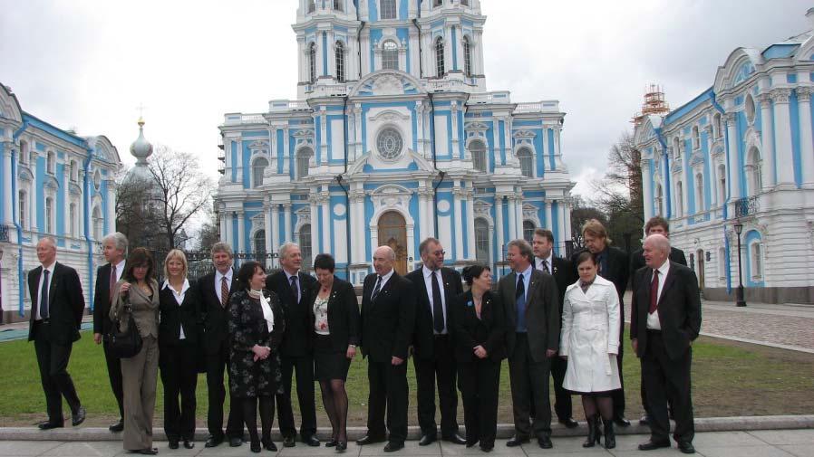 Internasjonalt samarbeid Leningrad fylke (fra 1987) kultur,