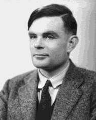 Alan Turing var opptatt at menneskeleg argumentasjon kan uttrykkjast som ein matematisk kalkulasjon. Språkuttrykket «Kva, når vi legg til fem, kan bli sju?» kan uttrykkjast matematisk slik: x + 5 = 7.