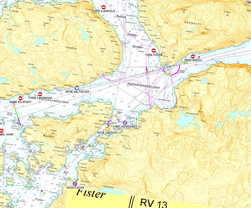 OMRÅDESKILDRING Det er utført ei resipientgransking nord i Hjelmeland kommune.