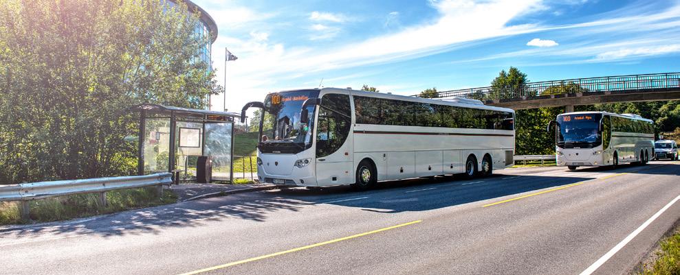 Endeholdeplasser på pendellinjer For å sikre at bussen kommer i tide, etableres det endeholdeplasser på pendellinjene.