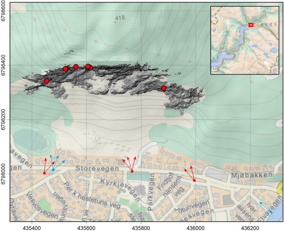 Ramneberget: BLS datasetter BLS målinger i 2009 og 2010 Forskjellige instrument plasseringer