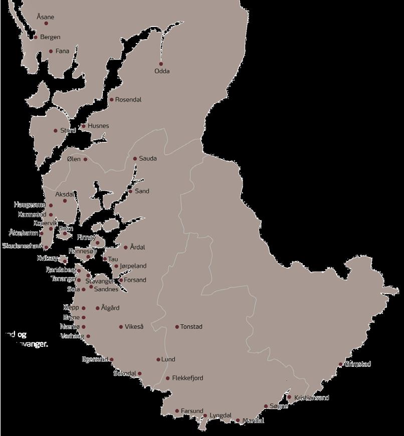 2013: En solid markedsposisjon i en region i vekst 1 Rogaland Befolkning 440.