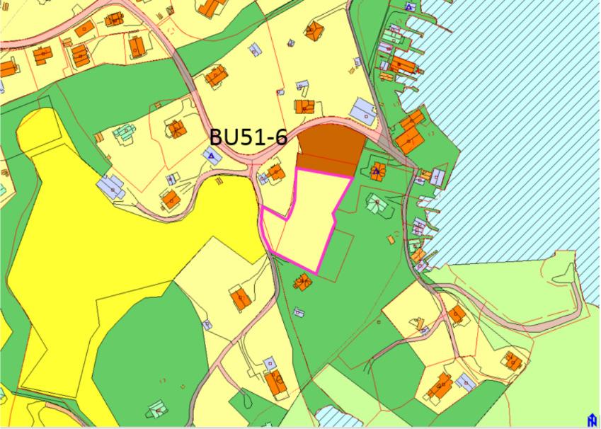 plan 2014-2026 Konsekvensutredning og ROS- analyse - Tilleggsnotat 5 4 UTVIDA BYGGEOMRÅDE Pkt 1.