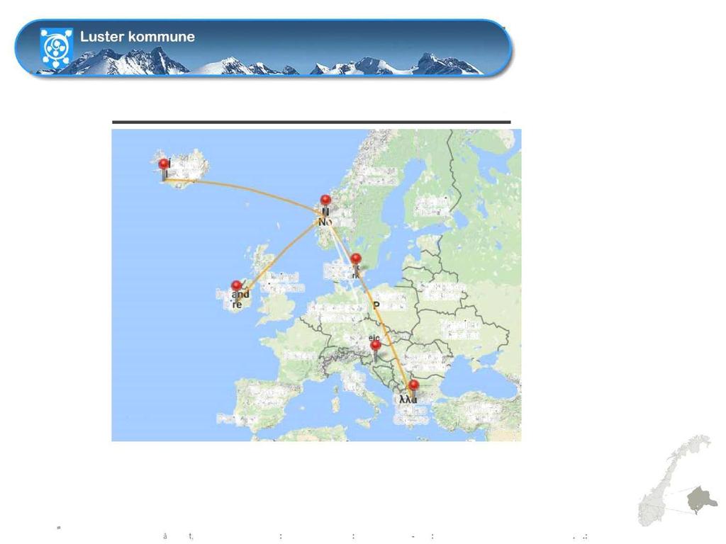 Erasm u s+ R E CE P TI O N EU-prosjekt om early education 2016-2019: Partnarar frå Island, Irland, Kroatia, Hellas, Danmark og Luster