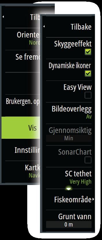 Området er bare så nøyaktig som de underliggende kartdata er, det vil si at hvis kartet bare inneholder intervaller på fem meter for konturlinjer, blir skyggeleggingen rundet av til den nærmeste