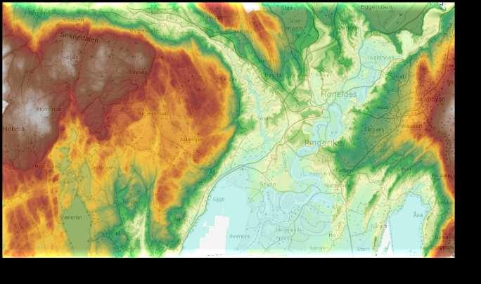 Landsdekkende Høydemodell Terreng- og