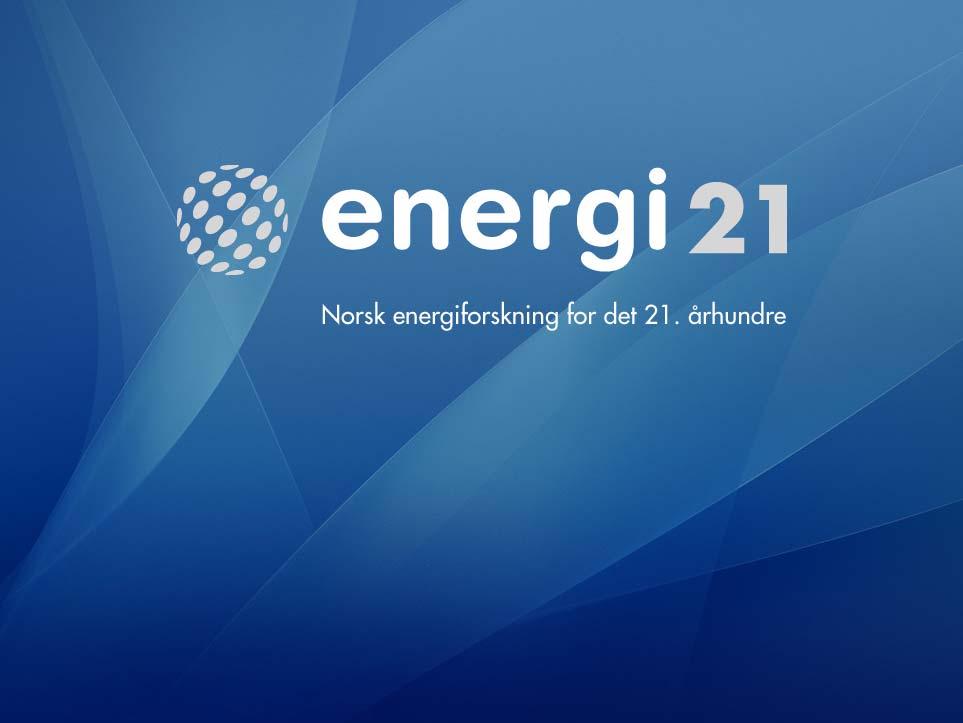 En bred og samlende FoU-strategi for energisektoren! En bredt anlagt strategiprosess startet av Enoksen i mars 2007.
