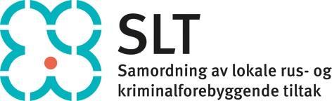 SLT Samordning av lokale rus- og kriminalitetsforebyggende tiltak SLT-modellen; 3 nivå Bydelsvise ressursgrupper på tjenestenivå Koordineringsgruppe på etats-/ seksjonsnivå