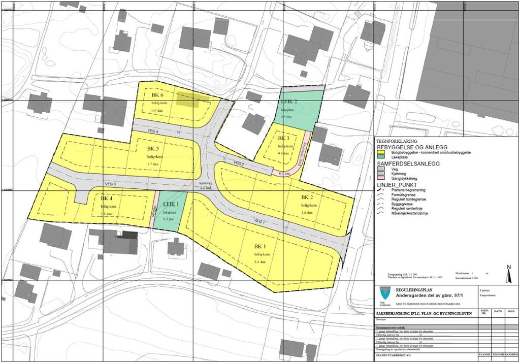 1 BAKGRUNN I forbindelse med planlagt utbygging på eiendommen gnr/bnr 97/1 (Andersgarden) i Sula kommune, har Sweco på oppdrag for KompaktBO AS utført beregninger av støy fra vegtrafikk.