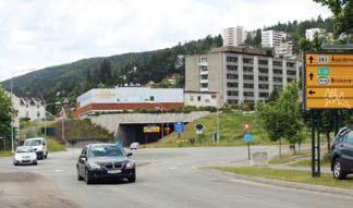 TRAFIKK Trafikk Øvre Sund bru vil, når den ferdig stilles, bli den viktigste trafikkåren i Drammen.