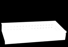 kg 100 % 200743-60 300 mm 185 mm 290 mm 50 kg 100 % SKUFFER SERIE 500/09 redde x Dybde = 900x400 mm Art. nr. Fronthøyde Innv.