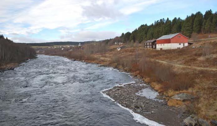 ved vannføring 12 m 3 /s. Bilde 7.