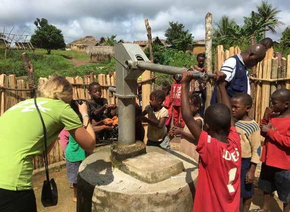 dårlige lokaler. Hvert klassetrinn får sitt klasserom og skolebarna vil ha tilgang på rent drikkevann og toalettfasiliteter på skolen. Vi som jobber på bakken her i Liberia har mye å glede oss over.