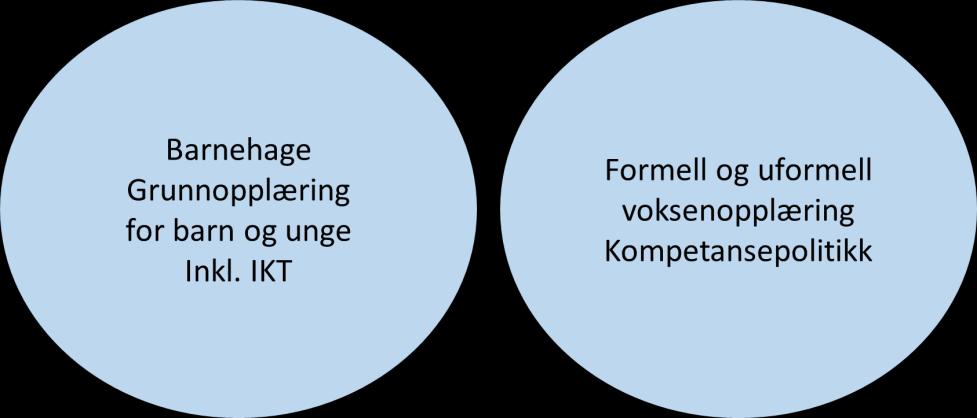 For en oversikt over oppgaver i modellene, se vedlegg 1. Kunnskapssenter for utdanning håndteres i en egen prosess, som følger opp evalueringen av senteret.