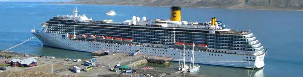 4.12 Longyearbyen havn Longyearbyen havn ble en havn etter Havne-og farvannsloven i 2009. Bykaia sto klar i 1995. I tillegg til Bykaia kontrollerer Longearbyen havn all trafikk i Adventfjorden.